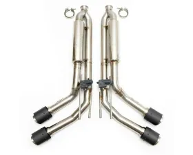 Fabspeed Valvetronic Exhaust System w/ Carbon Fiber Quad Tips Mercedes-Benz G-Wagen G63 AMG 2019+