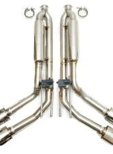 Fabspeed Valvetronic Exhaust System w/ Polished Stainless Steel Quad Tips Mercedes-Benz G-Wagen G63 AMG 2019+                                     - FS.MER.G63.VLVP - Image 8