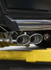 Fabspeed Maxflo Performance Exhaust w/ Polished Stainless Steel Quad Tips Mercedes-Benz G-Wagen G63 AMG 2015-2018                                     - FS.MER.G631518.MAXP - Image 8