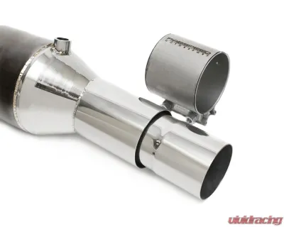 Fabspeed Maxflo with Sport Cat Package w/ Brushed Stainless Steel Tips Porsche 718 Boxster | Cayman 2017+ - FS.POR.718.MAXBR