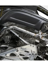 Fabspeed Maxflo with Sport Cat Package w/ Brushed Stainless Steel Tips Porsche 718 Boxster | Cayman 2017+                                     - FS.POR.718.MAXBR - Image 8