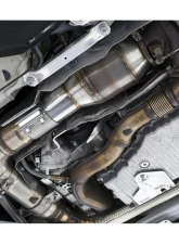 Fabspeed Maxflo with Sport Cat Package w/ Brushed Stainless Steel Tips Porsche 718 Boxster | Cayman 2017+                                     - FS.POR.718.MAXBR - Image 9