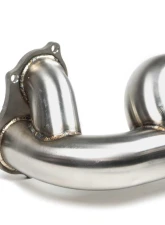 Fabspeed Lightweight Competition Exhaust System w/ Brushed Stainless Single Wall Tips Porsche 718 GT4 | GTS | Spyder (Late Model Bracket) 2020+                                     - FS.POR.718GT4.LCETDT - Image 5