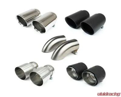 Fabspeed Deluxe Exhaust Tips Porsche 718 GT4 | GTS | Spyder 2020+ - FS.POR.718GT4.XXX