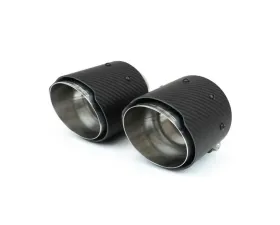 Fabspeed Carbon Fiber Deluxe Exhaust Tips Porsche 718 GT4 | GTS | Spyder 2020+