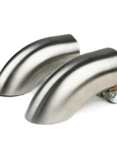 Fabspeed Lightweight Competition Exhaust System w/ Brushed Stainless Single Wall Tips Porsche 718 GT4 | GTS | Spyder (Late Model Bracket) 2020+                                     - FS.POR.718GT4.LCETDT - Image 10