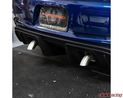 Fabspeed Deluxe Exhaust Tips Porsche 718 GT4 | GTS | Spyder 2020+ - FS.POR.718GT4.XXX