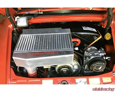 Fabspeed Long-Neck Intercooler w/ K27 Turbo Porsche 911 Turbo 930 1976-1989 - FS.POR.911T.ICK27