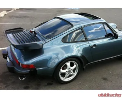 Fabspeed Dual Outlet Maxflo Performance Exhaust System w/ Quad Style Tips Porsche 911 Turbo 930 1976-1989 - FS.POR.911T.MAXDQ