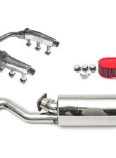 Fabspeed Sport Performance Package w/ Slantnose Oil Lines & Oval Outlet Tips Porsche 911 Turbo 930 1976-1989                                     - FS.POR.911T.SPKGSS - Image 5