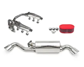 Fabspeed Sport Performance Package w/ Dual Oval Outlet Tips Porsche 911 Turbo 930 1976-1989