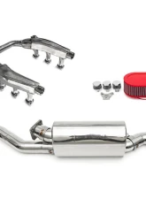 Fabspeed Sport Performance Package w/ Dual Oval Outlet Tips Porsche 911 Turbo 930 1976-1989                                     - FS.POR.911T.SPKGD - Image 5