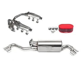 Fabspeed Sport Performance Package w/ Dual Quad Outlet Tips Porsche 911 Turbo 930 1976-1989