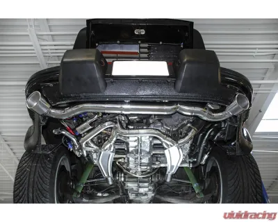 Fabspeed Sport Performance Package w/ Slantnose Oil Lines & Oval Outlet Tips Porsche 911 Turbo 930 1976-1989 - FS.POR.911T.SPKGSS
