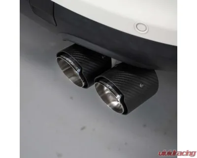 Fabspeed Deluxe Carbon Fiber Quad Style Tips Porsche 955 S 2002-2007 - FS.POR.955V8.QDTC
