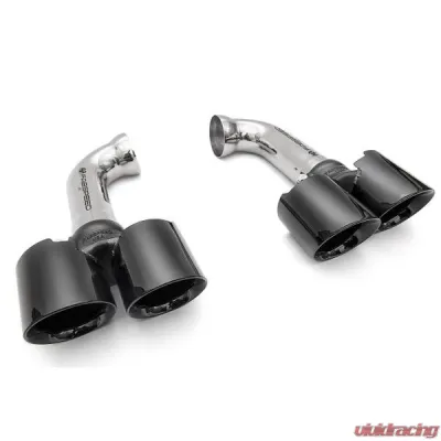 Fabspeed Deluxe Quad Style Tips Porsche 955 S 2002-2007 - FS.POR.955V8.QDTX
