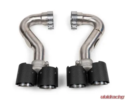 Fabspeed Deluxe Carbon Fiber Quad Style Tips Porsche 955 S 2002-2007 - FS.POR.955V8.QDTC