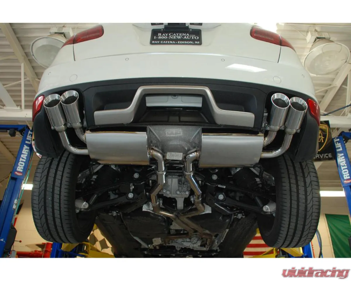 Fabspeed Maxflo Performance Exhaust System w/ Satin Black Tips Porsche ...