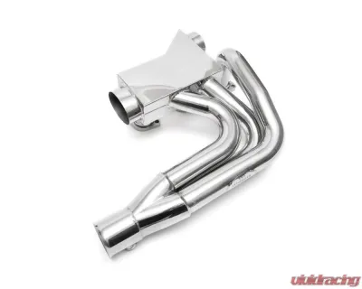 Fabspeed RSR Header Muffler Kit w/Heat Exchange & Oval Style Tips Porsche 964 Carrera 89-94 - FS.POR.964.RSRWHT