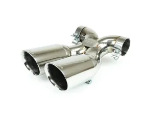 Fabspeed Maxflo True X-Pipe w/ Dual Polished Stainless Steel Tips Porsche 987 Boxster | Cayman 2005-2008