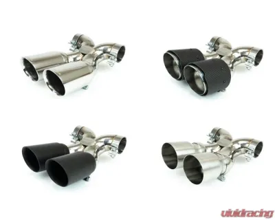 Fabspeed Maxflo True X-Pipe w/ Dual Tips Porsche 987 Boxster | Cayman 2005-2008 - FS.POR.987.DLTXX
