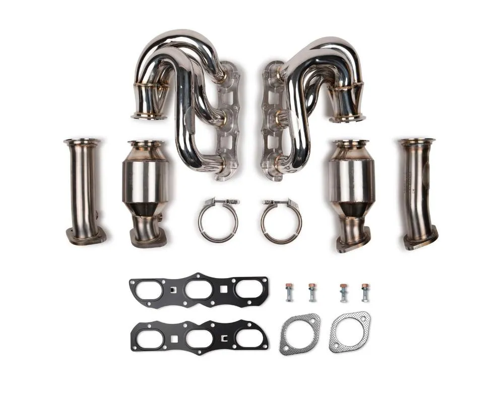 Fabspeed RENNKRAFT Modular Headers with HJS Catalytic Converters Porsche 981 Boxster | Cayman 2013-2016 - FS.POR.981.MH.XXX