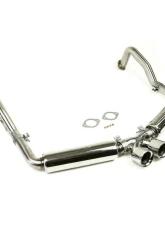 Fabspeed Supercup Race Exhaust System w/ Polished Stainless Steel Tips Porsche 981 Boxster | Cayman 2013-2016                                     - FS.POR.981.SCUPP - Image 2