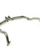 Fabspeed Supercup Race Exhaust System w/ Polished Stainless Steel Tips Porsche 981 Boxster | Cayman 2013-2016                                     - FS.POR.981.SCUPP - Image 3