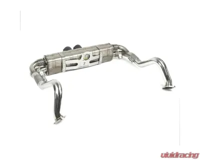 Fabspeed Valvetronic GT3 Muffler Conversion Kit w/ Re-Use OEM Tips Porsche 981 Cayman GT4 | Spyder 2015-2016 - FS.POR.981GT4.GT3CK