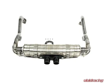 Fabspeed Valvetronic GT3 Muffler Conversion Kit w/ Re-Use OEM Tips Porsche 981 Cayman GT4 | Spyder 2015-2016 - FS.POR.981GT4.GT3CK