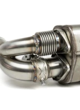 Fabspeed Valvetronic GT3 Muffler Conversion Kit w/ Re-Use OEM Tips Porsche 981 Cayman GT4 | Spyder 2015-2016                                     - FS.POR.981GT4.GT3CK - Image 7