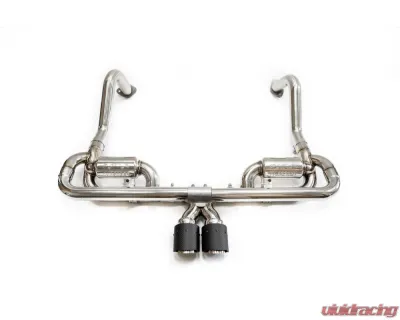 Fabspeed GT420 STREET Performance Package w/ Polished Stainless Steel Tips Porsche 981 Cayman GT4 2015-2016 - FS.POR.981GT4.GT420PKGP