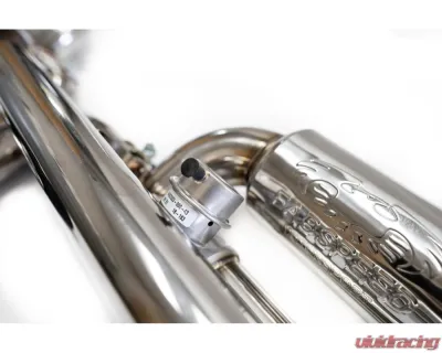 Fabspeed GT420 STREET Performance Package w/ Polished Stainless Steel Tips Porsche 981 Cayman GT4 2015-2016 - FS.POR.981GT4.GT420PKGP