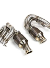 Fabspeed RENNKRAFT Sport Cats & Cat Bypass Modular Headers with HJS Catalytic Converters Porsche 981 Boxster Spyder | Cayman GT4 2015-2016                                     - FS.POR.981GT4.MH.SCCB - Image 2