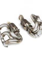 Fabspeed RENNKRAFT Sport Cats & Cat Bypass Modular Headers with HJS Catalytic Converters Porsche 981 Boxster Spyder | Cayman GT4 2015-2016                                     - FS.POR.981GT4.MH.SCCB - Image 3