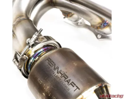 Fabspeed RENNKRAFT Sport Cats & Cat Bypass Modular Headers with HJS Catalytic Converters Porsche 981 Boxster Spyder | Cayman GT4 2015-2016 - FS.POR.981GT4.MH.SCCB