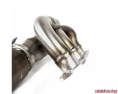 Fabspeed RENNKRAFT Sport Cats & Cat Bypass Modular Headers with HJS Catalytic Converters Porsche 981 Boxster Spyder | Cayman GT4 2015-2016 - FS.POR.981GT4.MH.SCCB