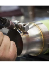 Fabspeed Single-Wall Tips w/ Polished Stainless Steel Tips Porsche 981 Cayman GT4 2015-2016                                     - FS.POR.981GT4.SWTP - Image 10