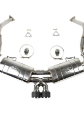 Fabspeed Maxflo Performance Race Cat Bypass Exhaust System w/ Carbon Fiber Tips Porsche 986 Boxster 1997-1999                                     - FS.POR.9861.MAXRC - Image 2