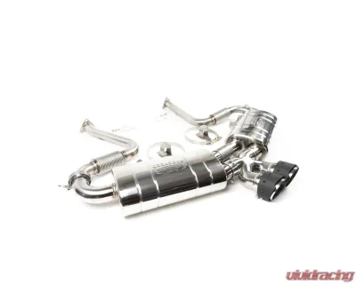 Fabspeed Maxflo Performance Race Cat Bypass Exhaust System w/ Carbon Fiber Tips Porsche 986 Boxster 1997-1999 - FS.POR.9861.MAXRC