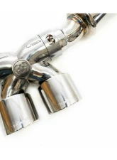 Fabspeed Supercup Race Exhaust System w/ Satin Black Tips Porsche 987 Boxster | Cayman 2005-2008                                     - FS.POR.987.SCUPB - Image 4