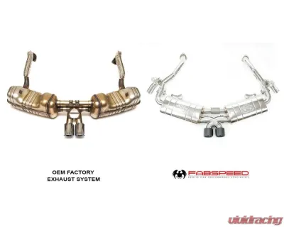 Fabspeed TrackTec Valved Bypass Exhaust System Porsche 987 Boxster | Cayman 2005-2008 - FS.POR.987.TTCXXX