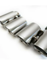 Fabspeed Deluxe Quad-Style Tips (PSE | Carrera S) Porsche 991 Carrera 2012-2016                                     - FS.POR.991.QDTDX - Image 2