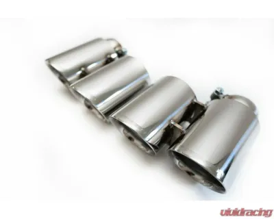 Fabspeed Deluxe Quad-Style Tips (PSE | Carrera S) Porsche 991 Carrera 2012-2016 - FS.POR.991.QDTDX