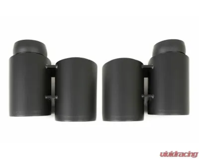 Fabspeed Deluxe Quad-Style Tips (PSE | Carrera S) Porsche 991 Carrera 2012-2016 - FS.POR.991.QDTDX