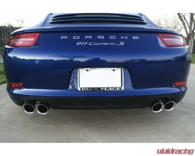 Fabspeed Deluxe Quad-Style Tips (PSE | Carrera S) Porsche 991 Carrera 2012-2016 - FS.POR.991.QDTDX