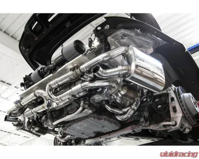 Fabspeed Street Valvetronic Performance w/ ECU & Carbon Fiber Tips Package Porsche 991 Carrera w/ PSE 2012-2016 - FS.POR.991.VPKGPSECE