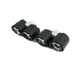 Fabspeed Deluxe Quad Tips Porsche 991.2 Carrera 2017-2019