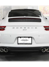 Fabspeed Deluxe Quad Tips Porsche 991.2 Carrera 2017-2019                                     - FS.POR.9912.QDTX - Image 7