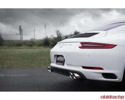Fabspeed Deluxe Quad Tips Porsche 991.2 Carrera 2017-2019 - FS.POR.9912.QDTX